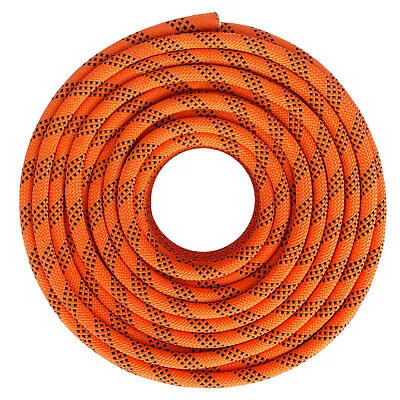 102ft 7/16  Double Braid Polyster 8400lbs Nylon Climbing Rope Rigging Breaking • $27.50