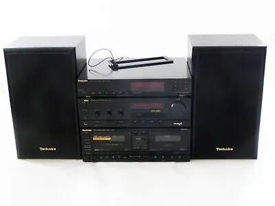 Technics 4 Piece Midi HiFi  Sound System With Speakers • £130