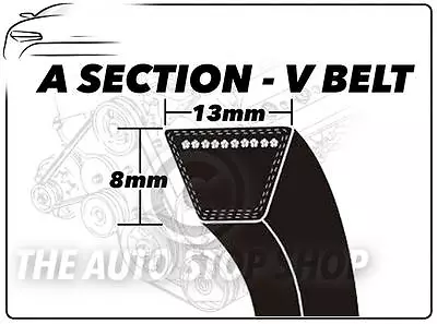 A Section V Belt - A42 - Length 1060 Mm VEE Auxiliary Drive Fan Belt 13mm X 8mm • £11.03