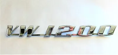 New Vw Bug 1200 Deck Lid Engine Chrome Emblem For 1960-65 111 853 687a/b  • $39.99