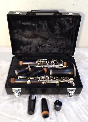 Yamaha 34 Wood Clarinet With Hard Case And Extras Japan Nice! • $279.95