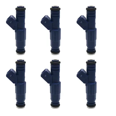 6- Turbo 550cc Fuel Injector For Ford Mustang BMW M3 M30 E30 E28 E26 M50 VW V6 • $143.55