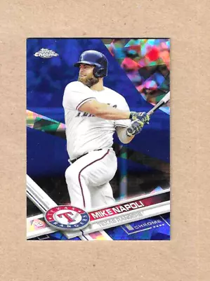 Mike Napoli 2017 Topps Chrome Sapphire Only 250 Made #681 • $0.99