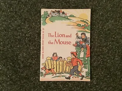 The Lion And The Mouse Janet And John Storybook Number 27 • £9