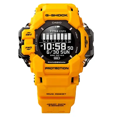 Casio G-Shock GPR-H1000-9 MASTER OF G Series Rangeman GPS Measurement - Yellow • $1149