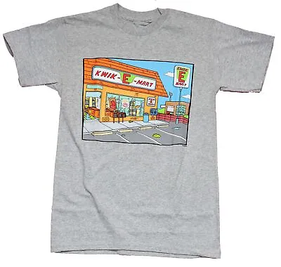 The Simpsons Adult New T-Shirt - Kwik-E-Mart Store Front Pic • $26.98