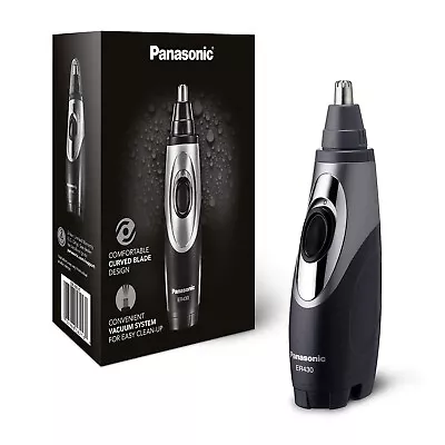 $24.88 • Buy Panasonic ER430K Vacuum Ear Nose And Facial Hair Trimmer Wet/Dry With Vacuum
