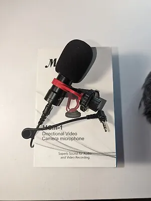 Moukey MCM-1 Directional Video Camera Microphone For Audio And Video Recording • $35