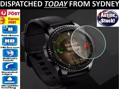 Samsung Galaxy Gear Watch 42mm 46mm S2 S3 Tempered Glass Screen Protector *2021* • $7.47