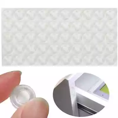 50-300x Drawer Rubber Bumpers Pads Clear Cabinet Door Dots Self Adhesive Feet • $5.39