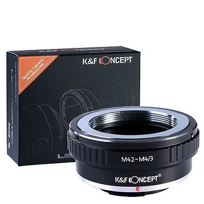 K&F Concept Lens Adapter For M42 Mount Lens To Micro 4/3 M4/3 Mount G3 GH4 OM-D • $38.49