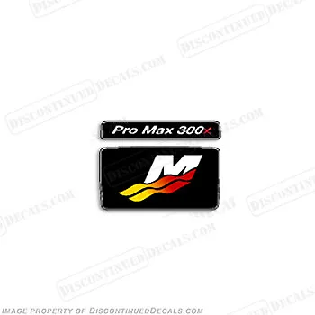 Fits Mercury 300x ProMax Alien Cowl Front Decals • $29.95