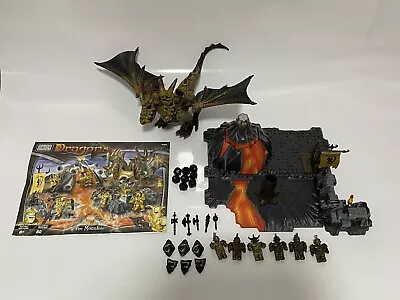 2002 MEGA BLOKS Dragons Fire Mountain 9882  Working • £32.99