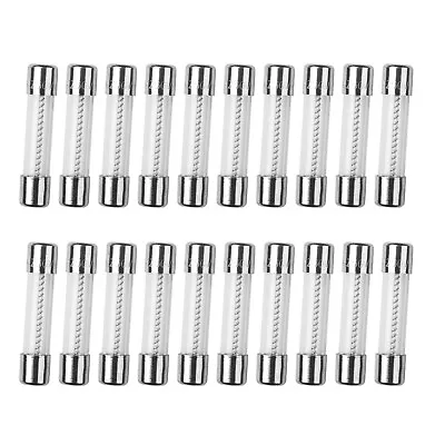 20Pcs T7AL250V 7A 250V SLOW Blow Acting Glass Fuse 6X30mm 7 Amp Time Delay • $10.99