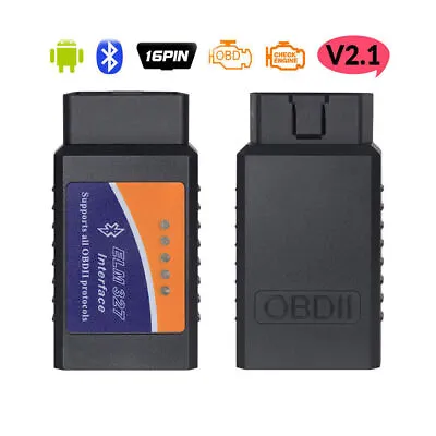 ELM327 Wireless Bluetooth 2.1 OBD2 OBDII Car Diagnostic Scanner Code Reader Tool • $6.29