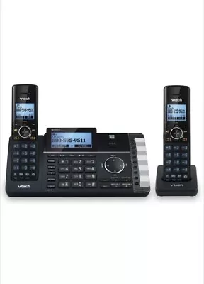 VTech DS6251-2 2 Line Cordless Phone System W/ Digital Answering Smart Blocking • $104