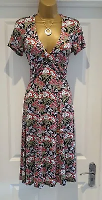 £36.99 • Buy Brora Poppy Garden Jersey Dress Size 12 BNWT 
