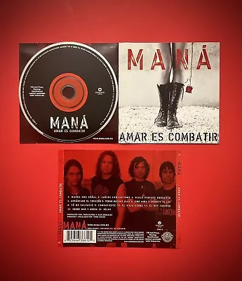 Amar Es Combatir CD By Maná [2006 Rock Latino] **7th Studio Album** • $7