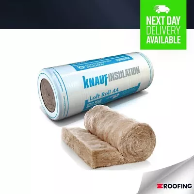 £54.99 • Buy 150mm Knauf Insulation Loft Roll 44 - Combi Cut (9.18M2)