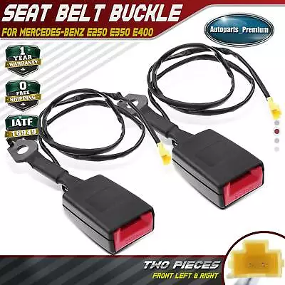 2x New Seat Belt Buckle For Mercedes-Benz E250 E350 E400 Front Left & Right Side • $54.99