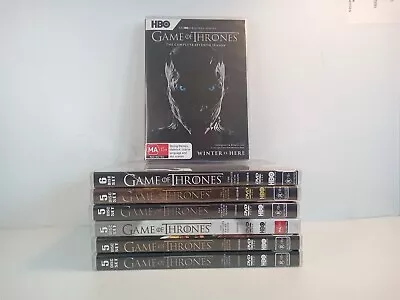 Game Of Thrones Seasons 1-7 DVDs • $39.95