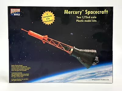 Horizon Models 1/72 Mercury Spacecraft (2 Kits) 2003 • $39.95