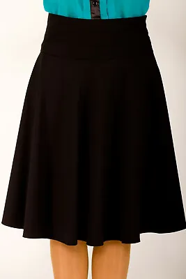 Elegant Fashion Skirt Black Sollyclesch Fashionable NEW • $30.62