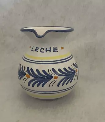 Hand Painted “Leche” Milk Pitcher • $16.27