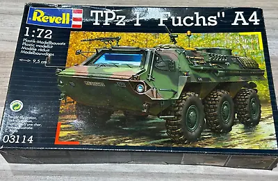 Vintage Revell 03114 TPz 1  Fuchs  A4  Model Kit In 1:72 Scale New Old Stock • $55.68