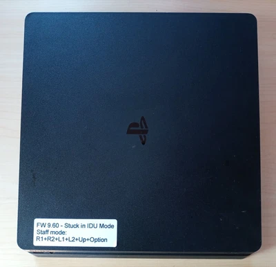 $135 • Buy CUH-2002A Sony PlayStation 4 PS4 Slim Console 500GB - IDU Kernel Clock Issue