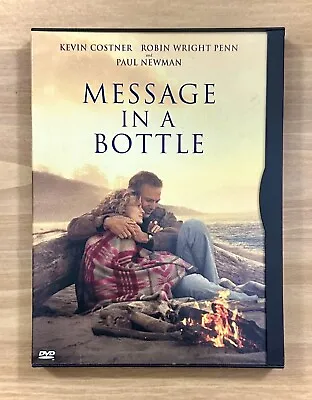 DVD ~ Message In A Bottle ~ Color ~ WS ~ PG-13 ~ 131 Mins. ~ 1999 ~ !L🍾🍾K! • $4.99