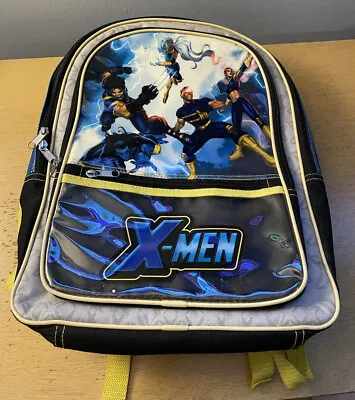 Vtg 2003 Marvel Wolverine X-Men Xavier Institute Starpoint Blue Backpack • $29.95