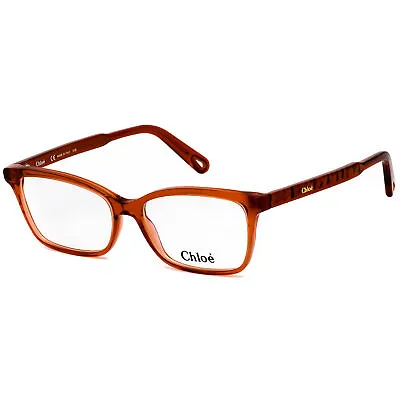 Chloe Women's Eyeglasses Clear Lens Full Rim Brick Rectangular Frame CE2742 204 • $48.99