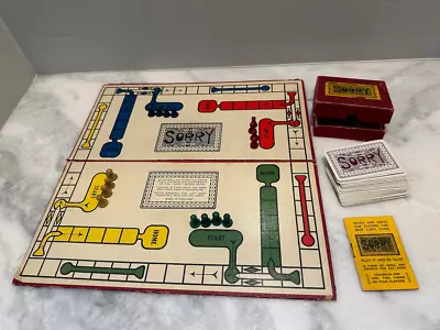 Vintage Antique 1932 Sorry Board Game - London Made In England (Waddingtons) • $149.99