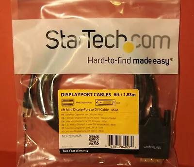 Brand NEW Startech Mini Display Port To DVI Cable M/M • $14.99