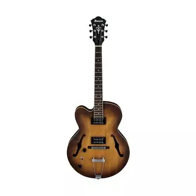 Ibanez Artcore AF55L Left-Handed Hollow Body Electric Guitar Tobacco Flat • $399.99