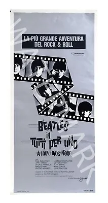 The Beatles - A Hard Day's Night Italian - 1982 Vintage Music Poster • $29.95