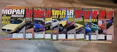 Mopar Muscle Magazine - 2003 - Lot Of 12 Issues - Complete Year • $25