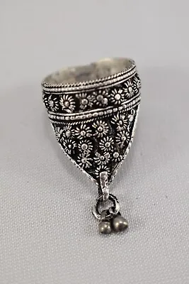 Antique  Yemen Traditional Ethnic Silver Ring • $190