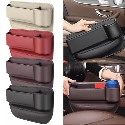 Automotive Leather Seat Seam Multifunctional Adjustable Storage Bag - Co Pilot • $24.33