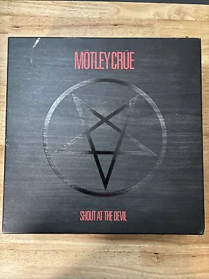 Motley Crue -Shout At The Devil (40th Anniversary Box Set) Vinyl LP  Open Box • $119.99