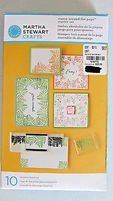 NIB Stamp Around The Page Starter Set By Martha Stewart Crafts • $10.99