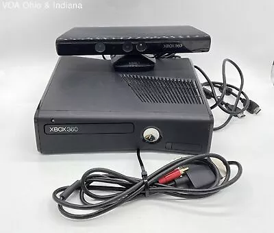 Microsoft XBOX 360 Console Model# 1439 W/ Kinect Sensor Bar Composite AV Cable • $14.99