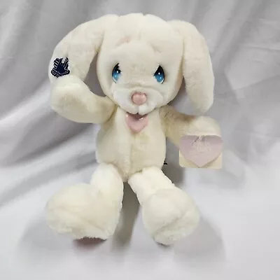 Vintage Applause Bunny Rabbit PLUSH White SNOWBALL 1985 Precious Moments Rare • $149.99