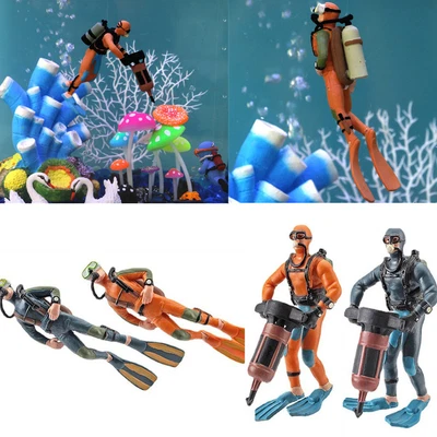 $11.59 • Buy Fish Tank Aquarium Ornament Diver Simulation Aquarium Decoration Accessories