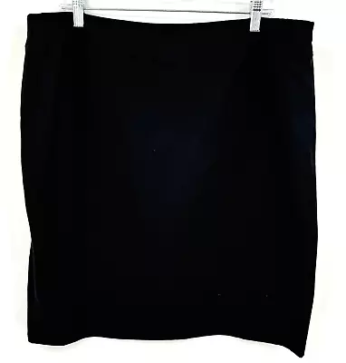 J Jill Skirt Womens XL Perfect Pima Minimalist Stretch Knit Lagenlook Black New • $29.99