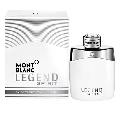 Mont Blanc Legend Spirit Eau De Toilette Men New. • $50.24