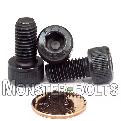 M8-1.25 X 16mm Socket Head Cap Screws 12.9 Alloy Steel Black Oxide DIN 912 • $6.10