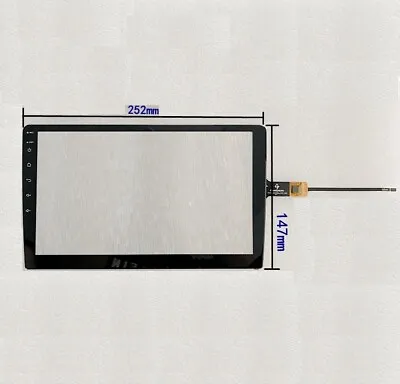 10.1 Inch 6 Pin I2C Capacitive Digitizer Touch Screen 252*147mm For Car GPS • $21.49