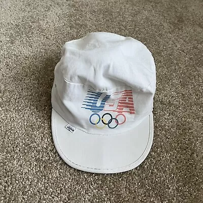 Vintage 1984 Levis Strauss LA Olympics USA Cycling Hat Cap 80s WITH LEVI TAG!!! • $9.99